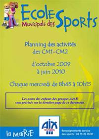 EMS - planning CM 2009